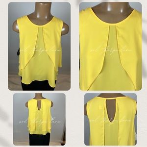 Pretty Yellow Blouse